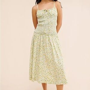 Free People Lavender Daze Midi Sundress Size Medium